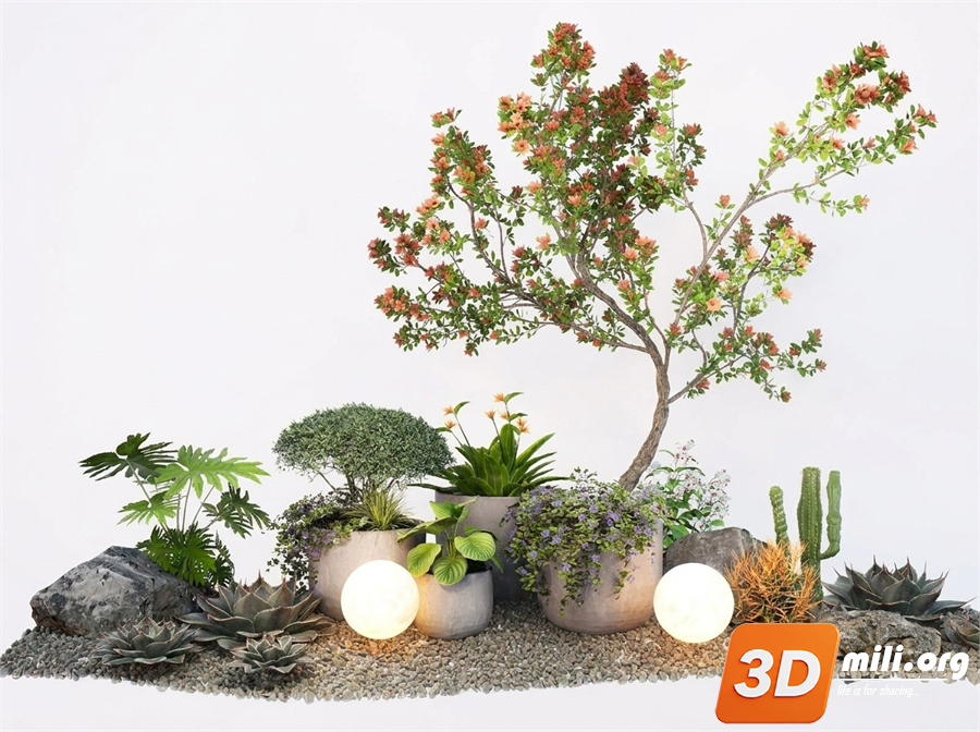 Mini Garden Skp Files 